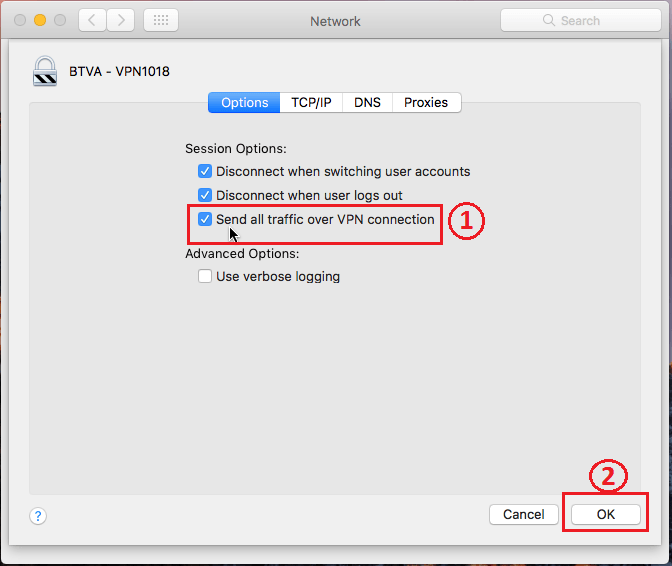 MacOS VPN L2TP Step - 7